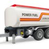 Przyczepa cysterna Petrol Max do ciężarówki 2-osiowa - 03925 - BRUDER