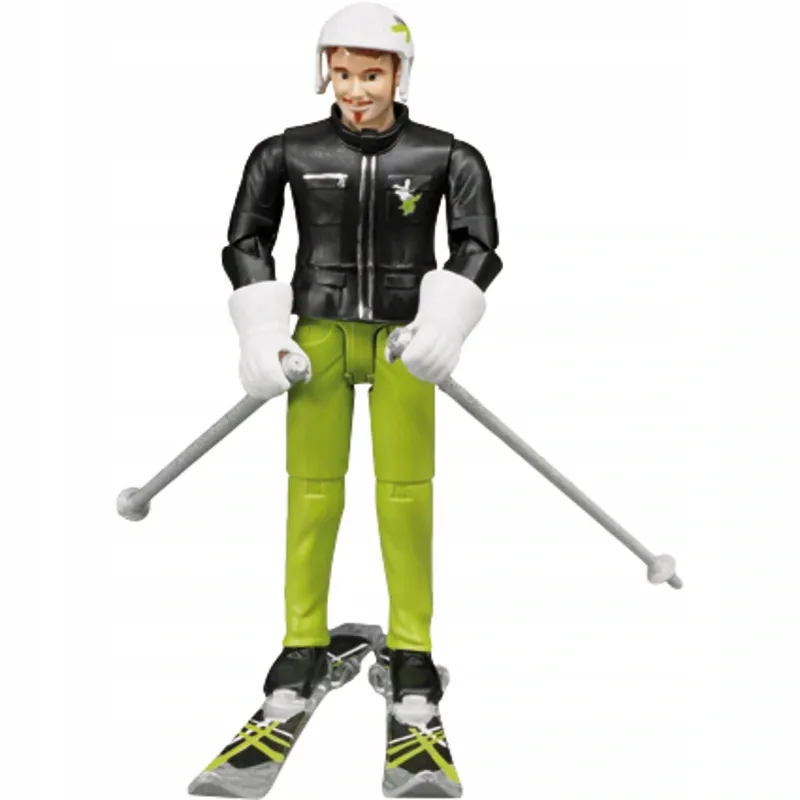 Figurka narciarza - 60040 - BRUDER 1 Figurka narciarza - 60040 - BRUDER