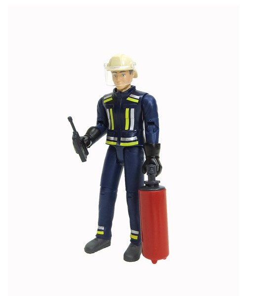 Figurka strażaka z gaśnicą - 60100 - BRUDER 16