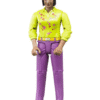 Figurka kobiety metyski w różowych dżinsach - 60403 - BRUDER