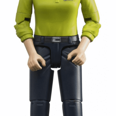 Figurka kobiety białej w ciemnoniebiskich dżinsach - 60405 - BRUDER