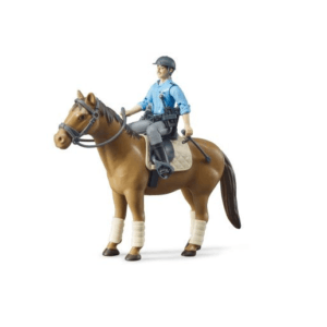 Figurka policjanta na koniu - 62507 - BRUDER