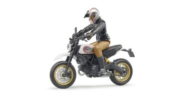 Motocykl Scrambler Ducati Desert Sled z kierowcą - 63051 - BRUDER 9