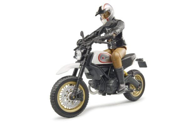 Motocykl Scrambler Ducati Desert Sled z kierowcą - 63051 - BRUDER 8