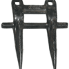 Bagnet podwójny kuty 6235175 - Pasuje do DRONNINBORG CASE IH 44104500 - RADURA