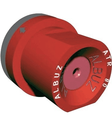 Rozpylacz wirowy o pustym stożku - ATR 80° - CZERWONA - ALBUZ