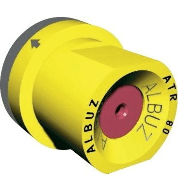 Rozpylacz wirowy o pustym stożku - ATR 80° - ŻÓŁTA - ALBUZ