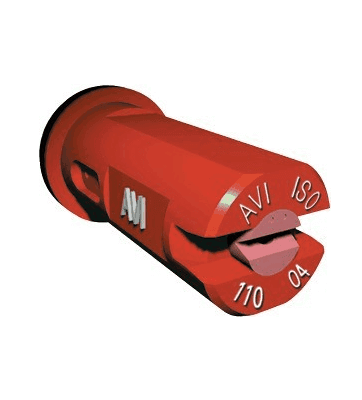 Rozpylacz eżektorowy płaskostrumieniowy - AVI 11004 - CZERWONA - ALBUZ