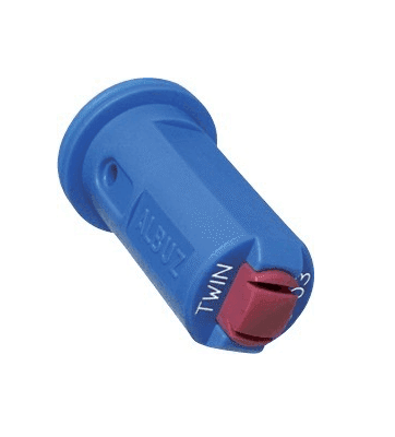 Rozpylacz eżektorowy dwustrumieniowy - AVI TWIN 11003 - NIEBIESKA - ALBUZ