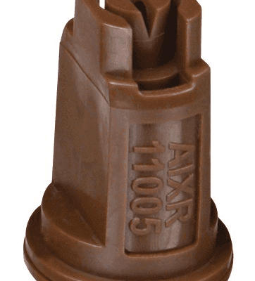 Dysza opryskiwacza, rozpylacz eżektorowy o strumieniu płaskim - AIXR 11005 - Brązowa - TeeJet