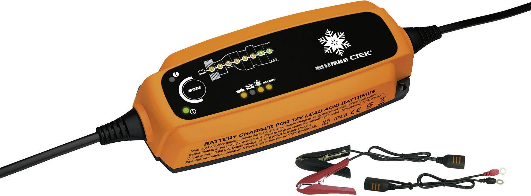 Ładowarka akumulatorowa - inteligentna - prostownik - MXS 5.0 POLAR - 56-855 - CTEK 1 Ładowarka akumulatorowa - inteligentna - prostownik - MXS 5.0 POLAR - 56-855 - CTEK