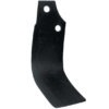 Nóż wygięty prawy 80X10, Rozstaw otw 56 / śr.14,5 - ZAMIENNIK - 13100418 01110426 M01110426R - Maschio Gaspardo