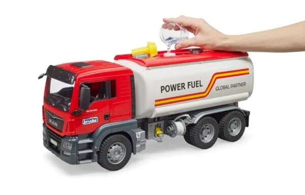 Ciężarówka MAN TGS - Cysterna Petrol Max - 03775 - BRUDER