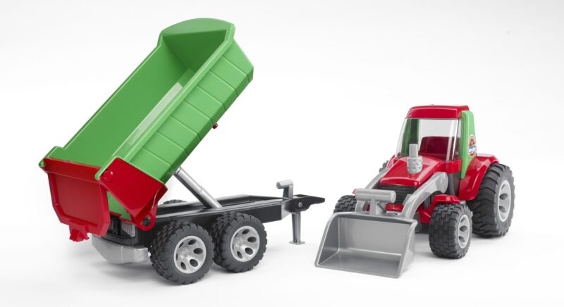 Traktor z ładowarką i przyczepą – Roadmax – 20116 – BRUDER