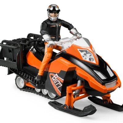 Skuter śnieżny z kierowcą i akcesoriami - 63101 - BRUDER