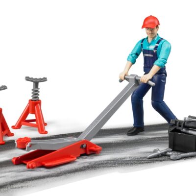 Figurka mechanika z narzędziami warsztatowymi - 62100 - BRUDER
