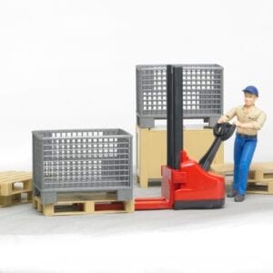 Akcesoria logistyczne z figurką - 62200 - BRUDER