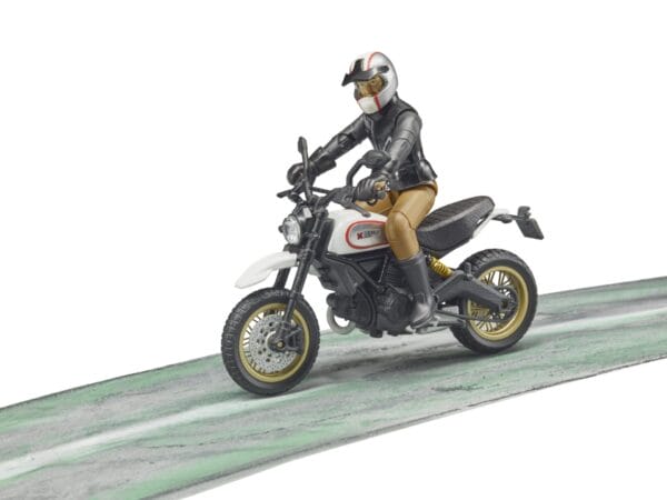 Motocykl Scrambler Ducati Desert Sled z kierowcą - 63051 - BRUDER 2