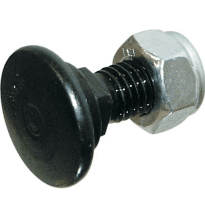 Śruba noża kosiarki z nakrętką - 4 szt - 3340010 - 56403000 ZAMIENNIK Kverneland / Taarup - M12