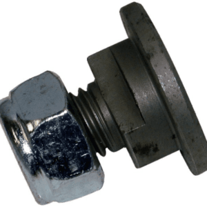 Śruba noża kosiarki z nakrętką - 4 szt - 3340045 - Pasuje do GALFRE GYRLAND - M12