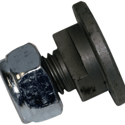 Śruba noża kosiarki z nakrętką - 4 szt - 3340045 - Pasuje do GALFRE GYRLAND - M12