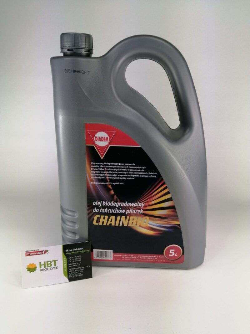 Olej do pilarek – CHAINBIO – 5L – DIADEM