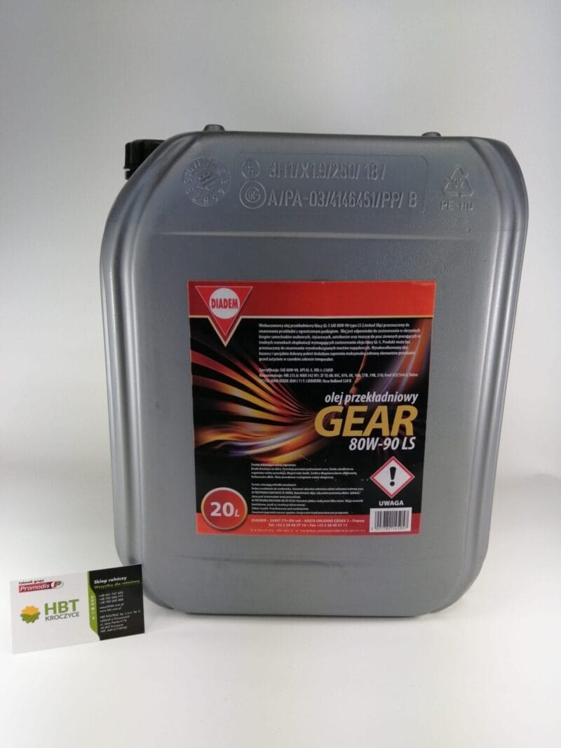 Olej Przekładniowy – GEAR – 80W-90 LS – 20L – DIADEM