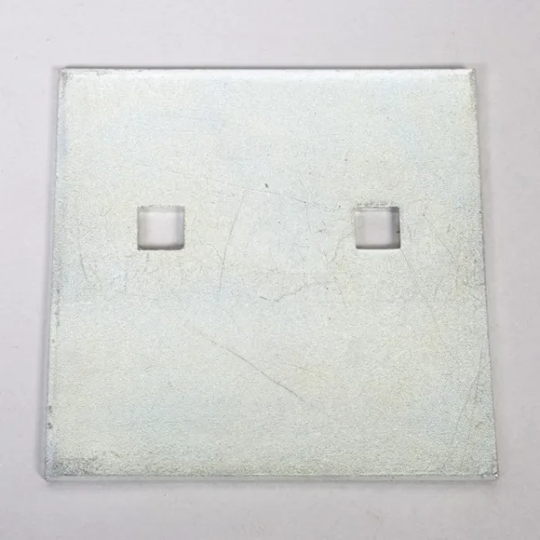 Skrobak Howard 100X100 - Grubość 3mm - 2 otwory 10mm - 652882 - ZAMIENNIK
