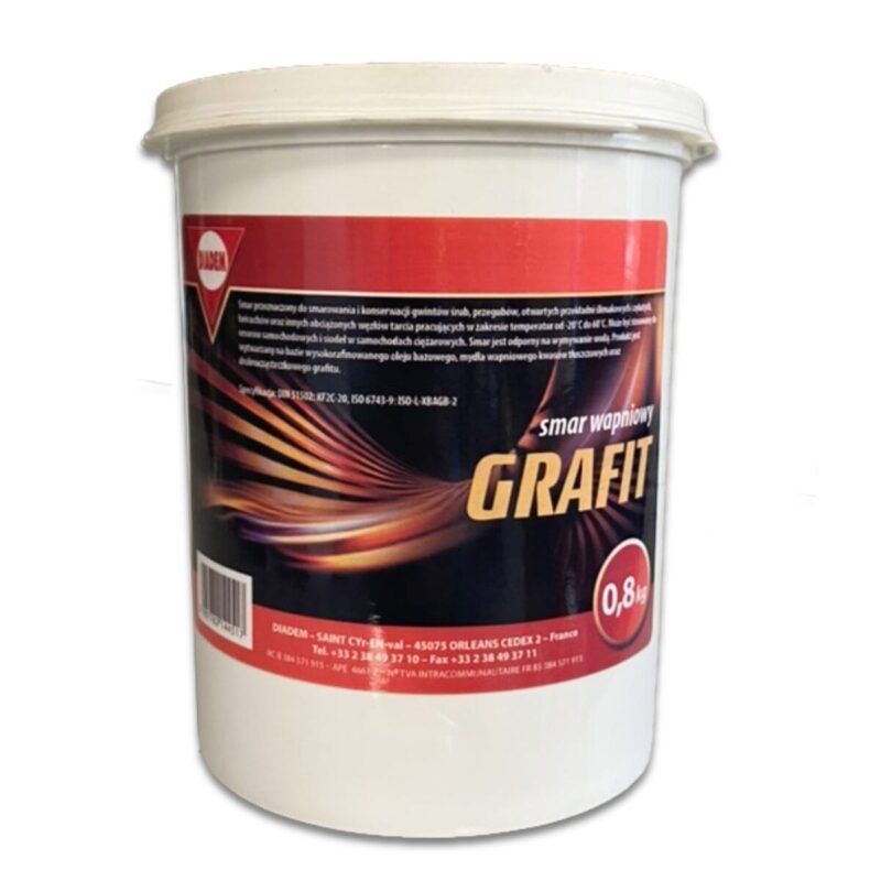 Smar wapniowy z grafitem – GRAFIT – 800g – DIADEM