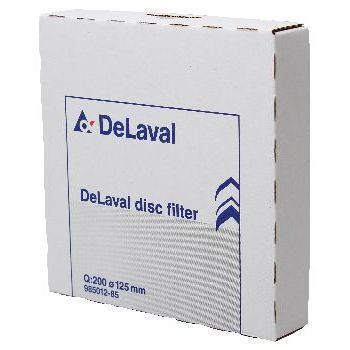 Filtry do cedzidła - filtry do mleka - KB20 125mm Szt.200 - 98501285 - DeLaval 1