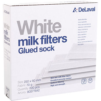 Filtr rurowy do mleka – WKB70 250x60mm Szt.200 - 90577642 - DeLaval 1