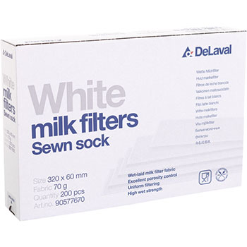 Filtr rurowy do mleka – WSB70 320x58mm Szt.200 - 90577670 - DeLaval 1