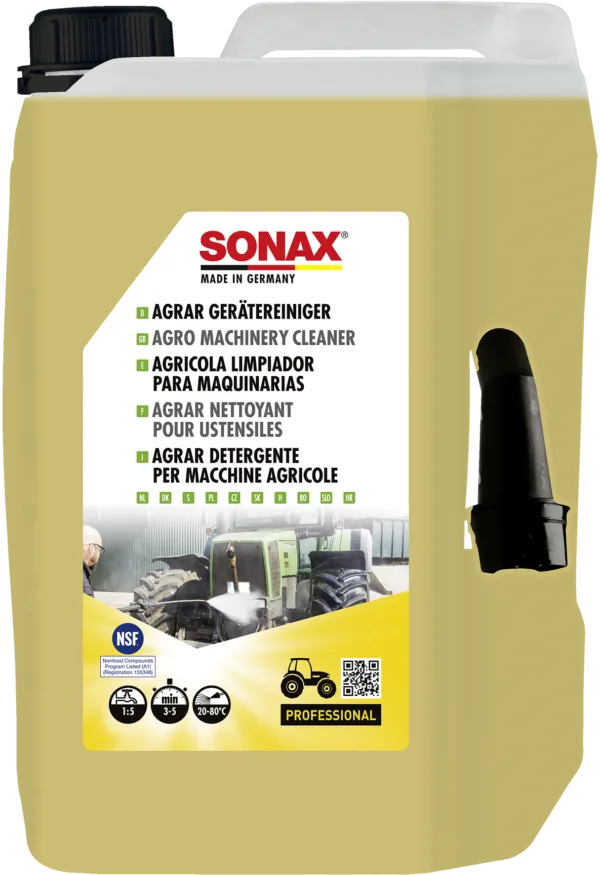 Środek do czyszczenia maszyn i sprzętu rolniczego - 5L - 705500 - SONAX AGRAR