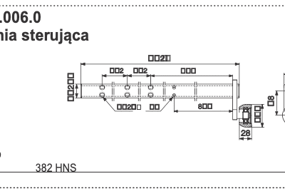 Dźwignia sterująca - 265.60.006.0 - Pottinger