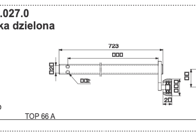 Krzywka dzielona z lewej
