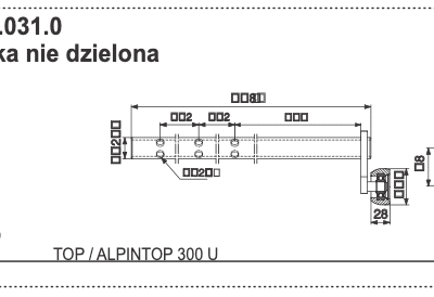 Krzywka nie dzielona - Dźwignia sterowania I - 285.60.032.0 - Pottinger