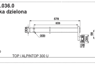 Krzywka dzielona - 285.60.036.0 - Pottinger