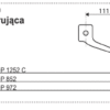 Dźwignia sterująca 2441.80.070.0 - POTTINGER