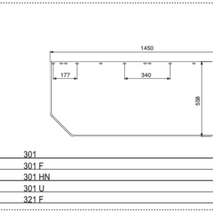 Ekran boczny zgrabiarki - 499.001 - Pottinger