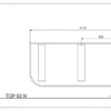 Ekran 1170x500 mm - 499.006 - POTTINGER