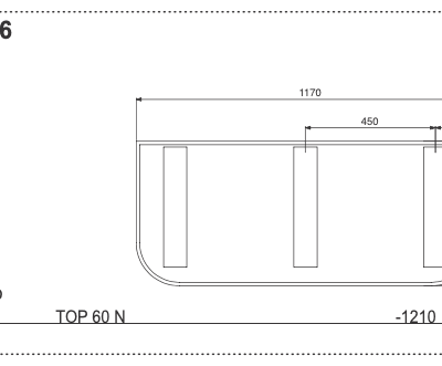 Ekran 1170x500 mm - 499.006 - POTTINGER