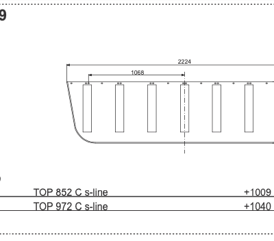 Ekran 2224x580 mm - 499.009 - POTTINGER