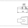 Uchwyt zęba ST 50	- 621.325 - POTTINGER