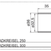 Gniazdo 32,5x36x35 ELAPOM - 410.421 - POTTINGER