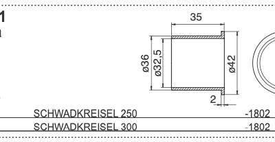 Gniazdo 32,5x36x35 ELAPOM - 410.421 - POTTINGER