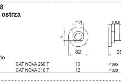 Śruba nożyka M12x30 - 119.008 - POTTINGER