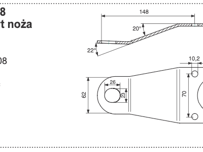 Docisk noża - 434.138 - POTTINGER