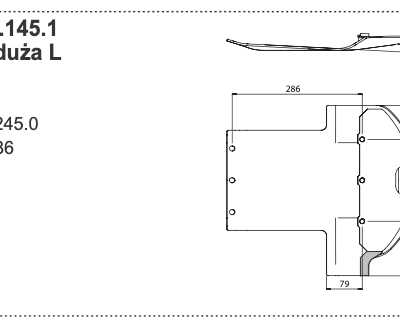 Płoza ślizgowa - LEWA - Duża - 397.60.145.1 - Pottinger