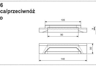 Stalnica - przeciwnóż kosiarki - 620.786 - Pottinger