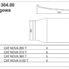 Płoza ślizgowa kosiarki - 88+0446.1304.00 - Pottinger